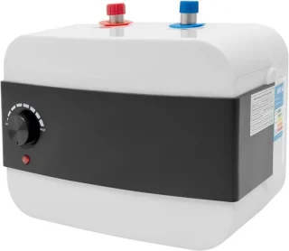 Elektrische doorstroomboiler 6 L wit/zwart