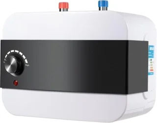 Elektrische doorstroomboiler 6 L - Wit/Zwart