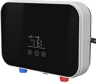 Elektrische doorstroomboiler 6000 W 120 V Zwart