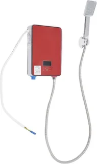 Elektrische doorstroomboiler 6500 W rood