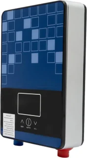 Elektrische doorstroomboiler mini boiler blauw