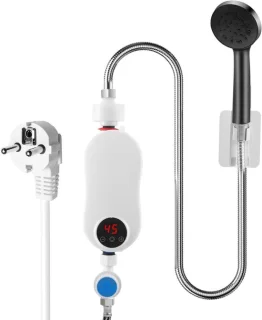 Elektrische doorstroomboiler mini boiler wit
