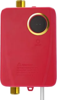 Elektrische doorstroomboiler mini - Rood