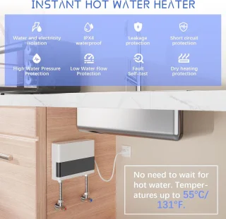 Elektrische doorstroomboiler