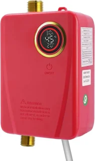 Elektrische doorstroomboiler - Rood