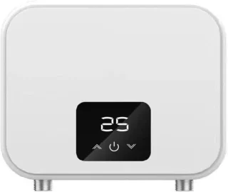 Elektrische doorstroomboiler, tankloos, 55 kW, wit