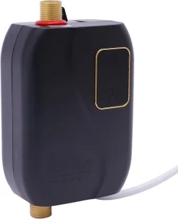 Elektrische doorstroomboiler tankloos zwart