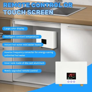 Elektrische Doorstroomboiler Wandmodel