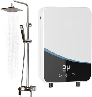 Elektrische doorstroomboiler wit