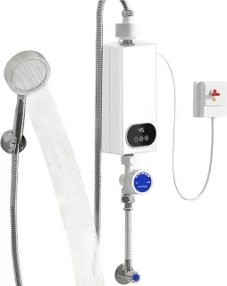 Elektrische doorstroomboiler wit