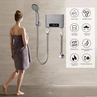 Elektrische doorstroomboiler (zonder reservoir)