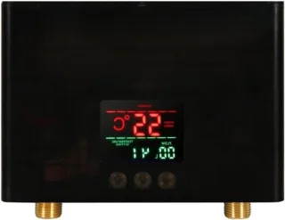 Elektrische doorstroomverwarmer 3000W nero