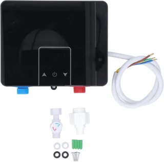 Elektrische doorstroomverwarmer 5.5 kW wit