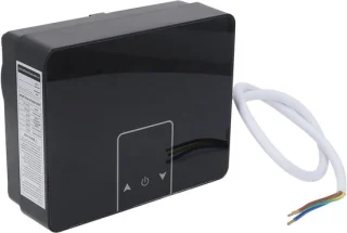 Elektrische doorstroomverwarmer 5.5 kw zwart