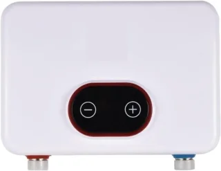 Elektrische doorstroomverwarmer 5500W wit