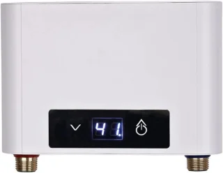 Elektrische doorstroomverwarmer douche - wit