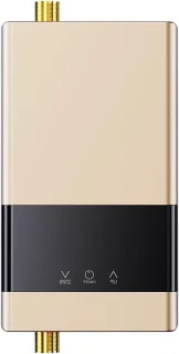 Elektrische doorstroomverwarmer goud