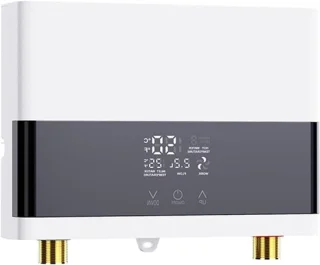 Elektrische doorstroomverwarmer keuken wit 260x132mm
