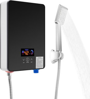 De Elektrische Doorstroomverwarmer met Douchekop in één oogopslag