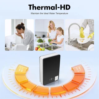 Elektrische Doorstroomverwarmer met Douchekop