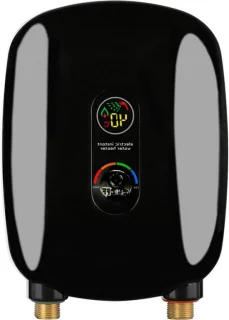 Elektrische doorstroomverwarmer mini boiler 6500 watt zwart