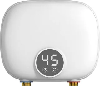 Elektrische doorstroomverwarmer Rond