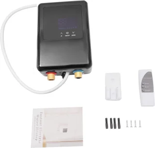 Elektrische doorstroomverwarmer RVS 4500W