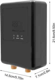 Elektrische doorstroomverwarmer RVS 4500W