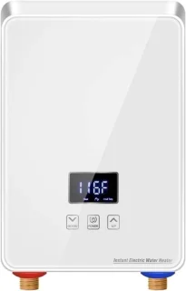 Elektrische doorstroomverwarmer tankless 55 kW wit