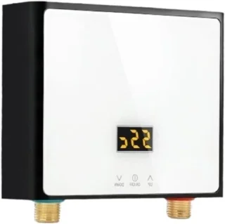 Elektrische doorstroomverwarmer wit