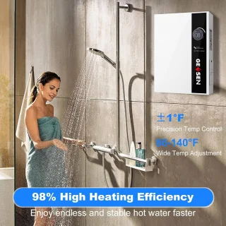 Elektrische doorstroomwaterverwarmer