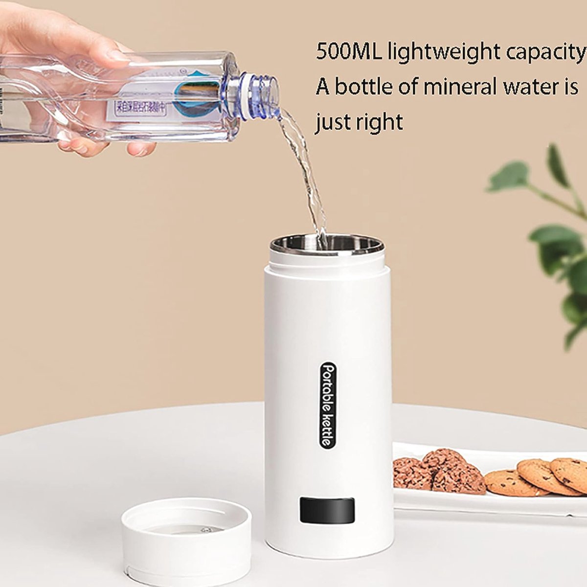 Elektrische Draagbare Waterkoker Mini Thermostaat