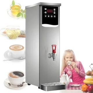 Elektrische heetwaterdispenser 30 liter zilver