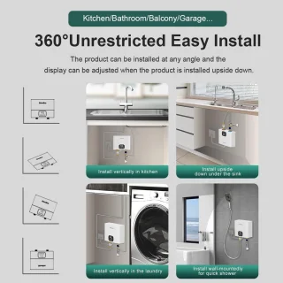 Elektrische Instant Doorstroomboiler 5,5 kW