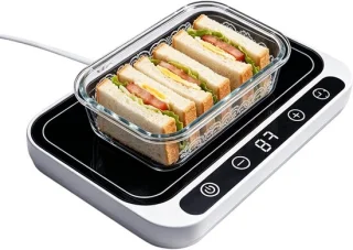 Elektrische koffieverwarmer wit