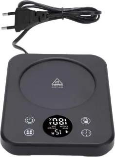 Elektrische mokverwarmer - zwart