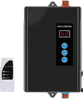 Elektrische tankloze boiler 3000w nero