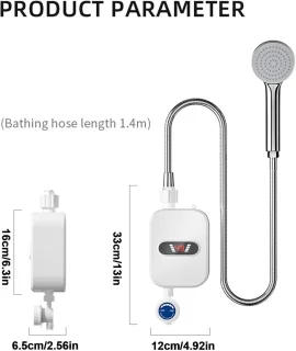 Elektrische tankloze waterverwarmer
