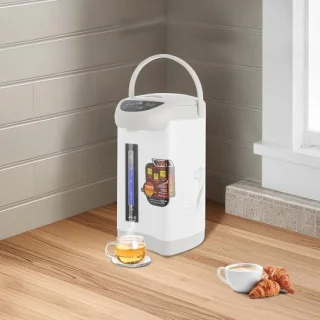 Elektrische thermoskan 4 liter wit