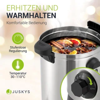 Elektrische Warme Dranken Dispenser 10 L RVS