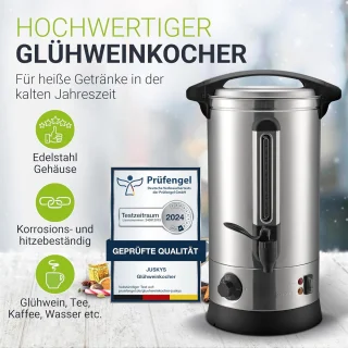 Elektrische Warme Dranken Dispenser 10 L RVS