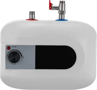 Elektrische warmwaterboiler 6 L – mini opslagboiler wit
