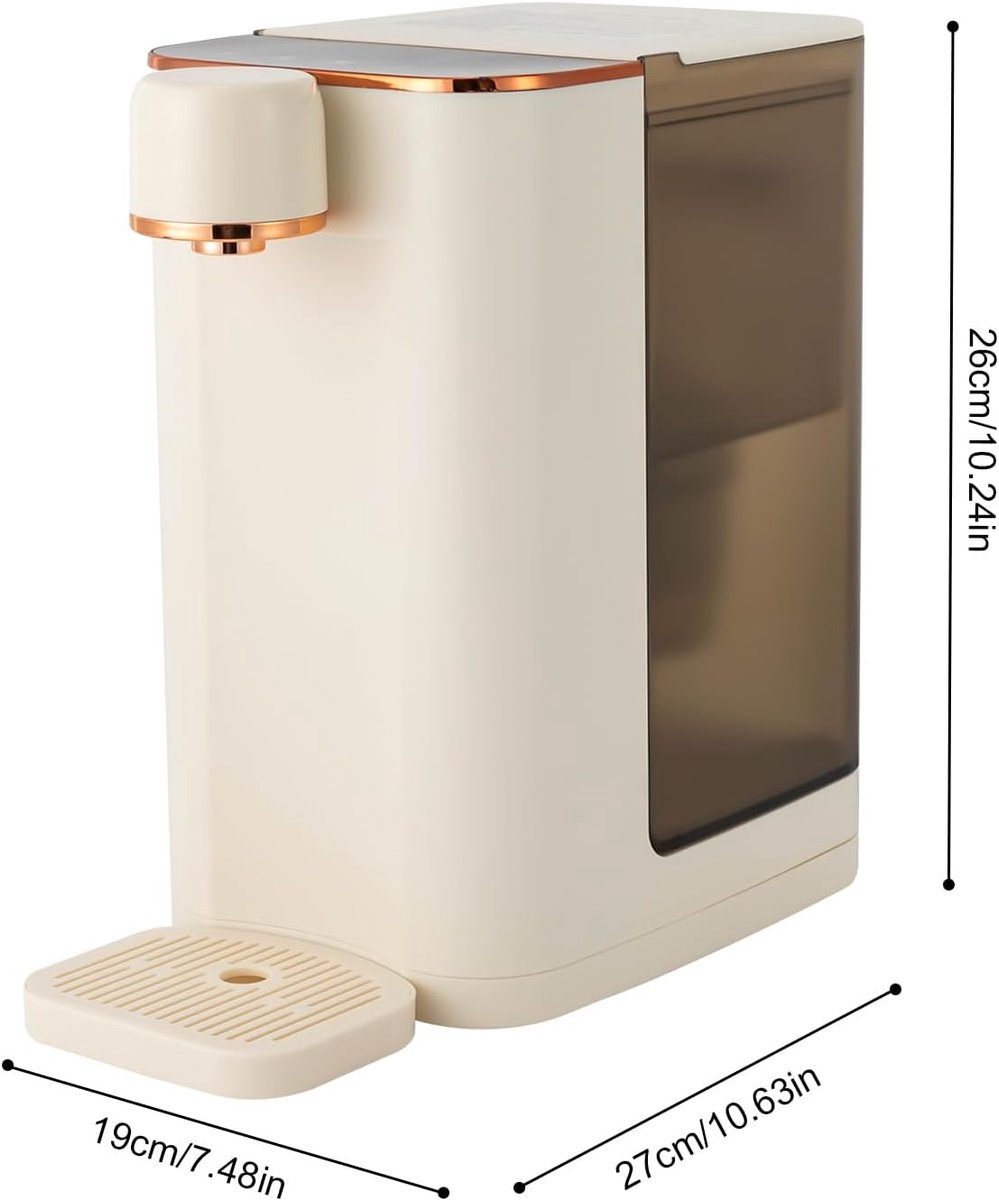 Elektrische warmwaterdispenser 3L beige