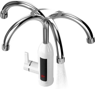 Elektrische warmwaterkraan
