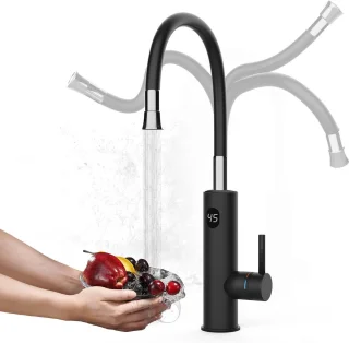 Elektrische warmwaterkraan