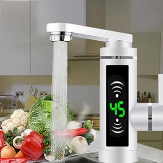 Elektrische warmwaterkraan led
