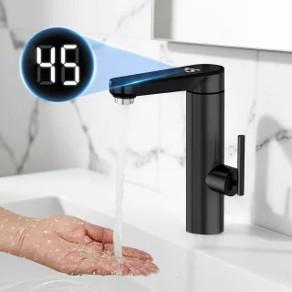 Elektrische Warmwaterkraan met Doorstroomboiler