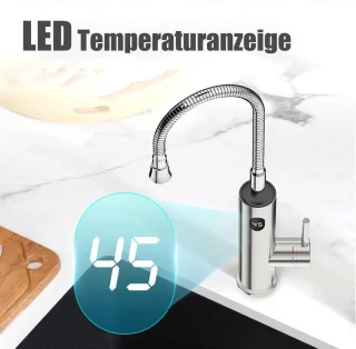 Elektrische Warmwaterkraan