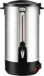 Elektrische waterdispenser 35 liter zilver