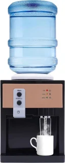 Elektrische waterdispenser blauw